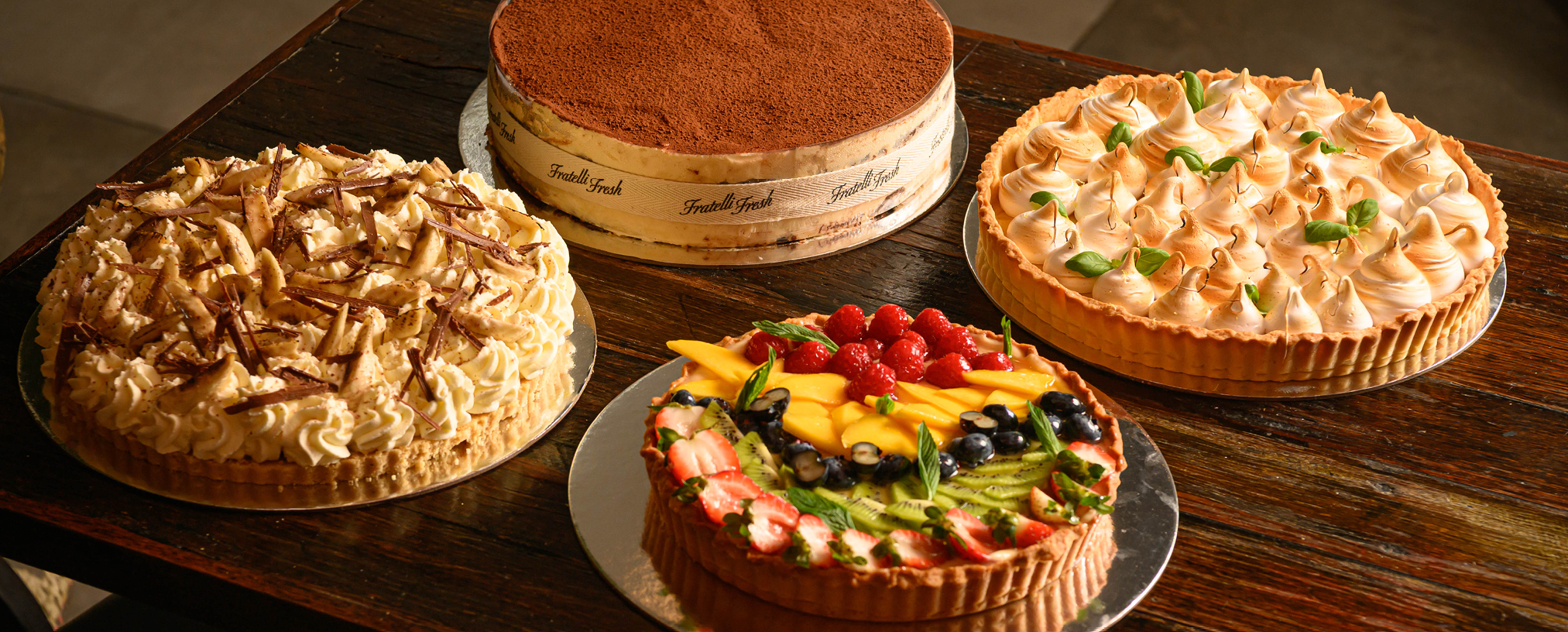 Fratelli Fresh Celebration Cakes Campaign Banner